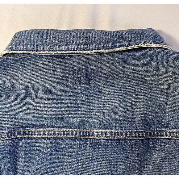 Edwin Jean Jacket (Clinton) Women's Sz S Epic Blue Cowgirl Western NWT - Picture 6 of 12